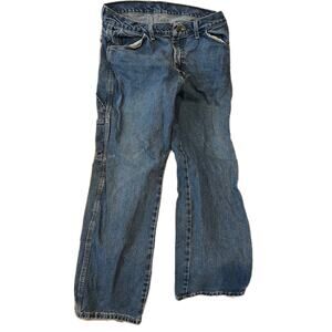 Dickies Relaxed Fit Carpenter Jeans Mens 34x30